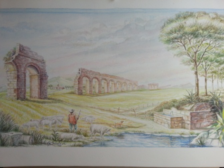 Acquedotto antica Roma