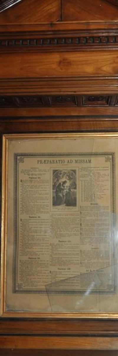 Confessionale Dettaglio