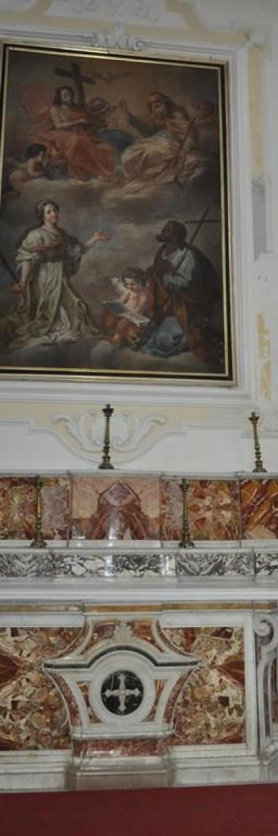 Ss Trinita S Nicolo S Lucia Altare