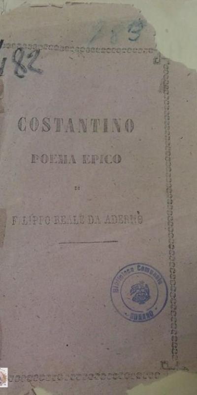 Costantino Poema Epico Filippo Reald